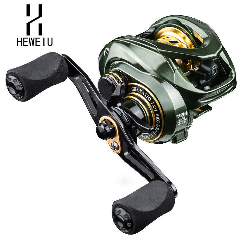 Carrete de baitcasting HEWEIU  - Ice Fishing Reel reseña y precio