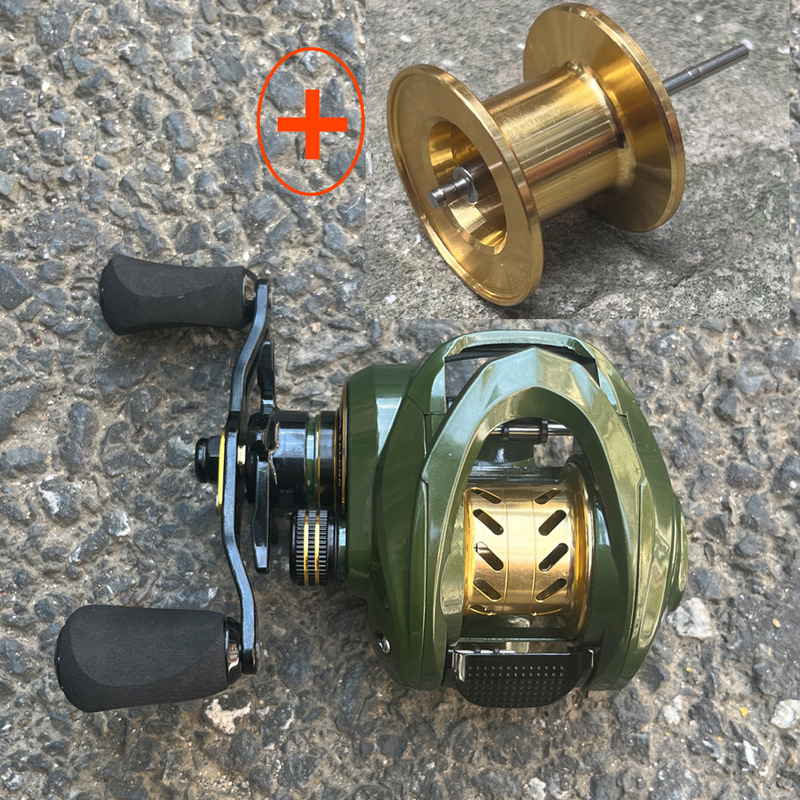 Carrete de baitcasting HEWEIU  - Ice Fishing Reel reseña y precio