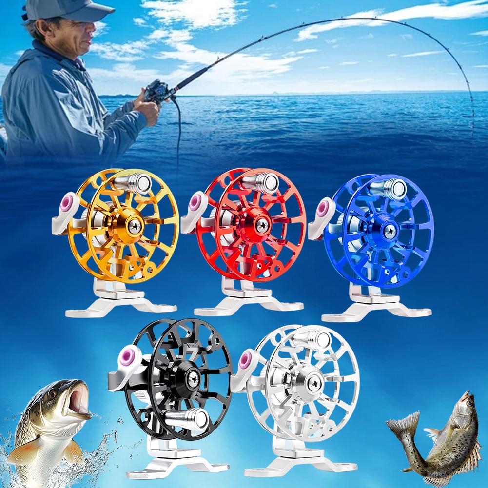 Mini Carrete de Pesca Metálico - Ice Fishing Reel reseña y precio