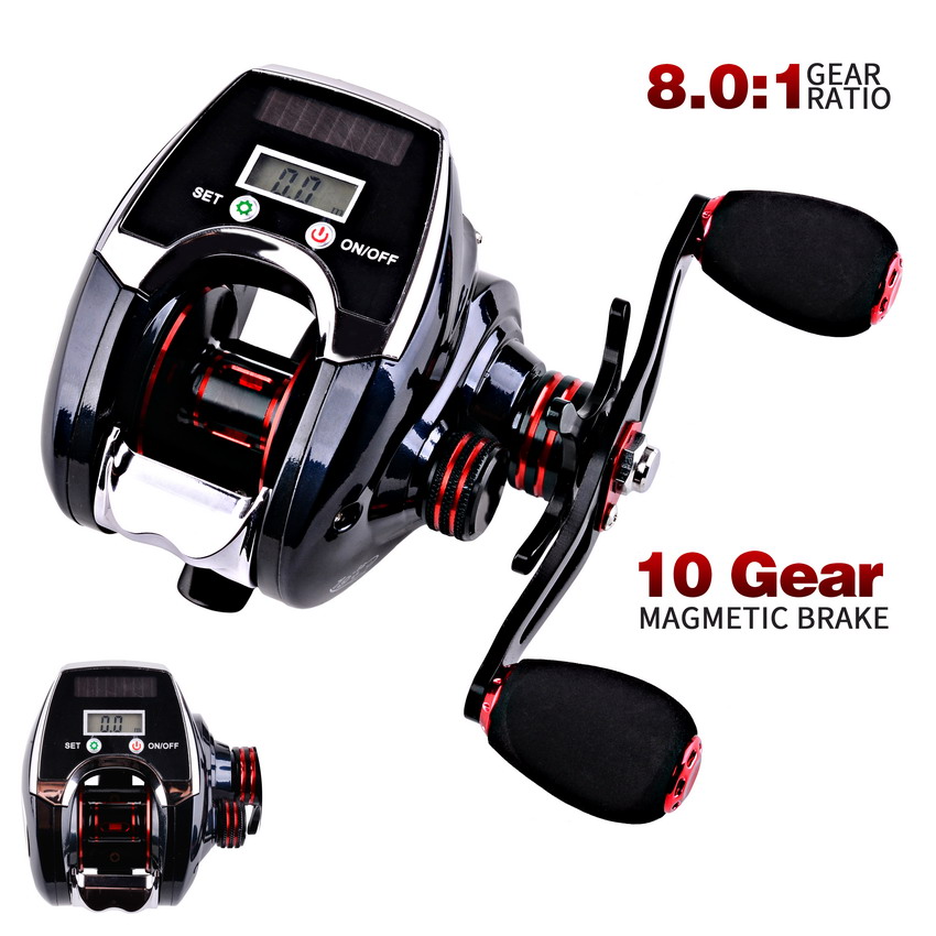 Carrete de Pesca 8,0: 1 19 + 1 - Trolling Reel reseña y precio