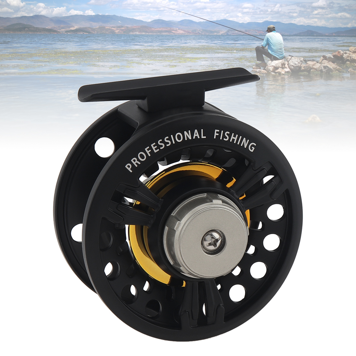 Rueda de pesca en hielo con en - Ice Fishing Reel reseña y precio