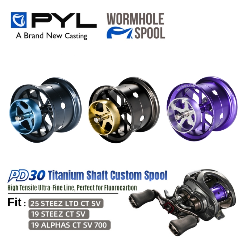 Bobina Modificada PYL PD30 par - Reel Drag Knob reseña y precio