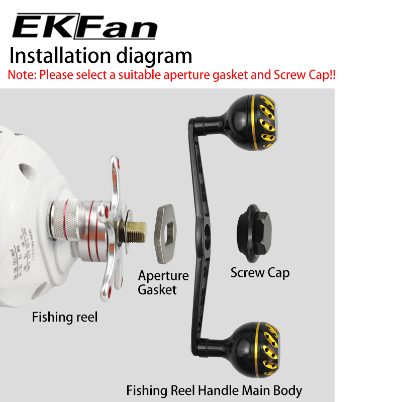EKfan Manivela de Carrete de P - Spincast Reel reseña y precio