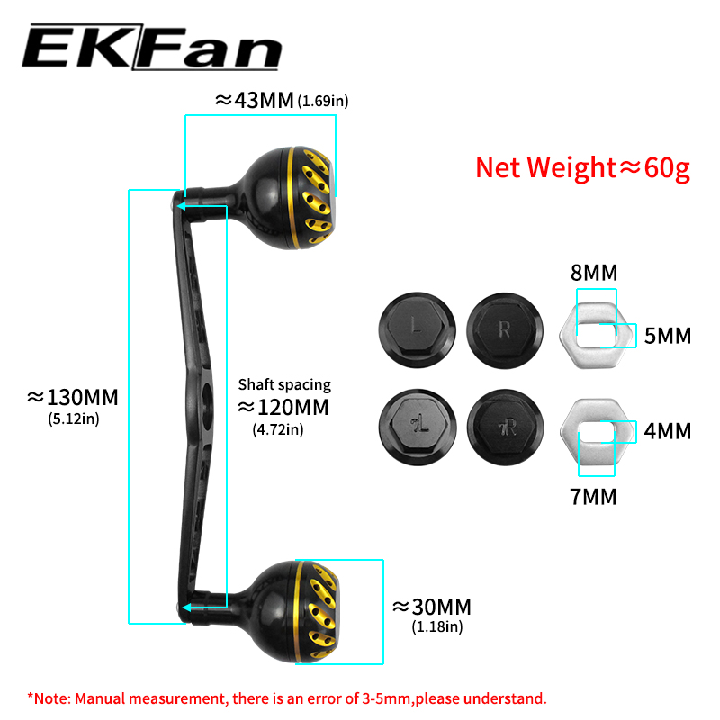 EKfan Manivela de Carrete de P - Spincast Reel reseña y precio