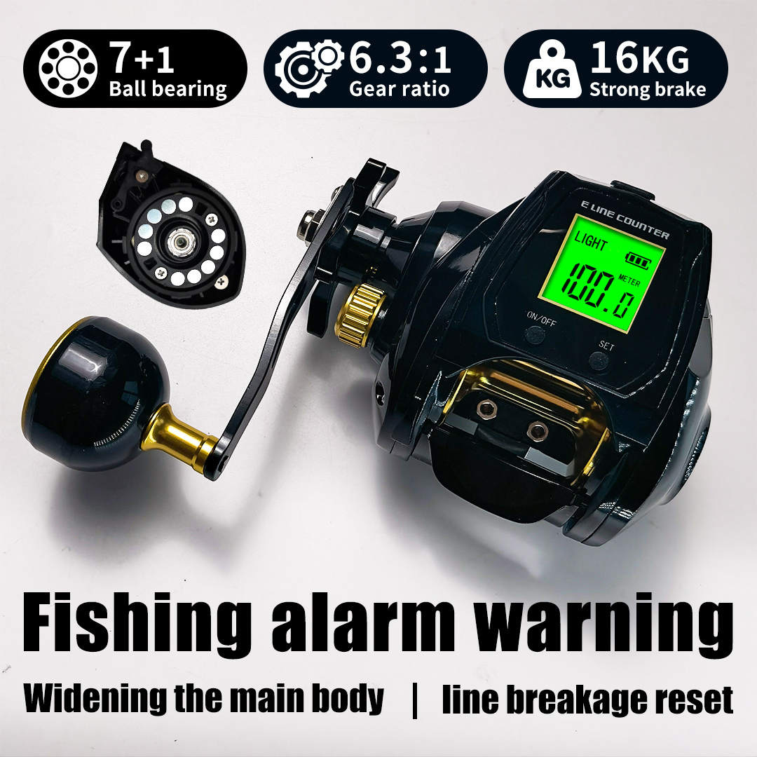 Carrete de pesca con fuerza de - Trolling Reel reseña y precio