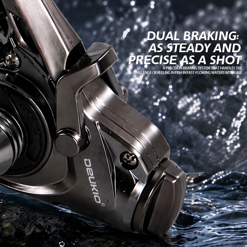 Carrete de Pesca Compacto DEUK - Trolling Reel reseña y precio
